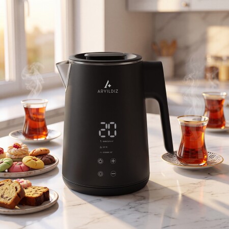 Aryıldız Tea Mode Çay Makinesi Siyah - 3