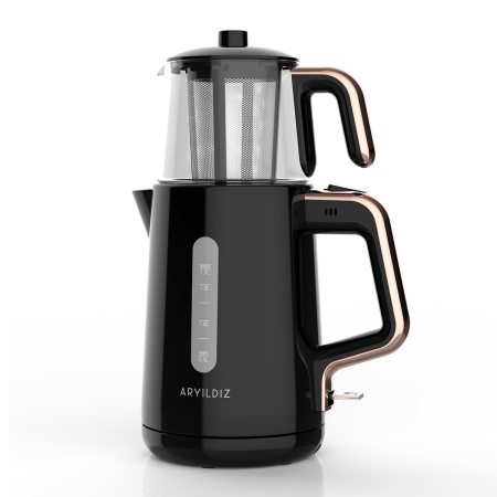 Aryıldız Tea Perfect Çay Makinesi Siyah Bakır - 2