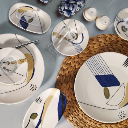 Aryıldız Thalia 30 Parça 6 Kişilik Kahvaltı Takımı Db2826 - ARYILDIZ