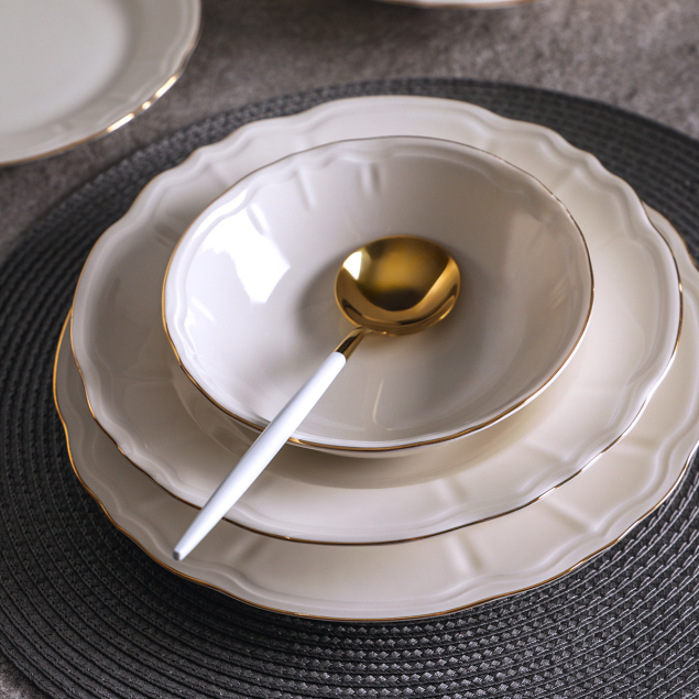 Aryıldız Tiffany Gold 30 Parça 6 Kişilik Yemek Takımı - 3