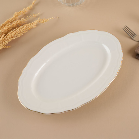 Aryıldız Tiffany Kayık Tabak 25 cm - ARYILDIZ