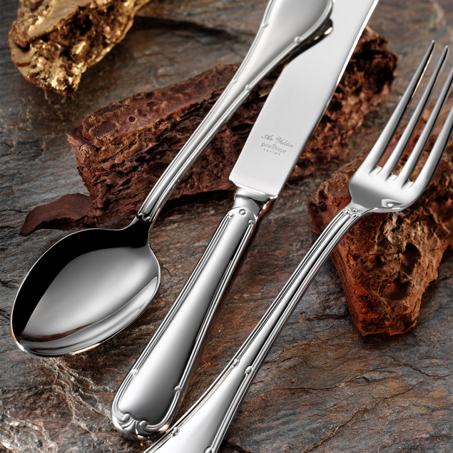 Aryıldız Tulip Antik Seri 89 Parça 12 Kişilik Çatal Kaşık Bıçak Takımı - 1