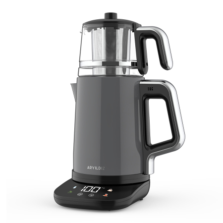 Aryıldız Vision Prime Çay Makinesi Antrasit - 2