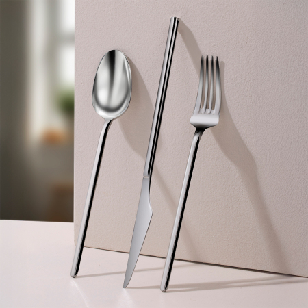 Aryıldız Volga 84 Parça 12 Kişilik Çatal Kaşık Bıçak Takımı - ARYILDIZ