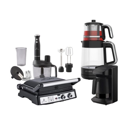 Aryıldız Zenith Siyah Elektrikli Çeyiz Seti - 6