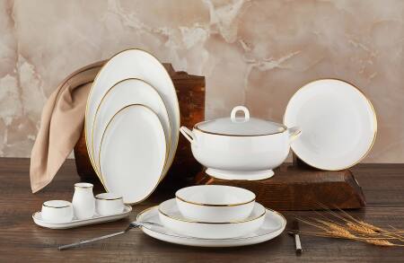 Royal Queen Topkapı 60 Parça 12 Kişilik Yemek Takımı 60026 - ARYILDIZ